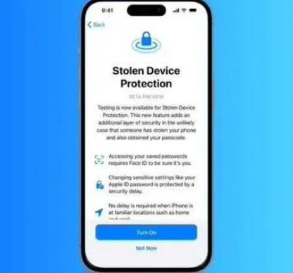 渝中苹果授权维修店分享被盗设备保护功能开启方法