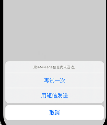 渝中apple维修iPhone上无法正常发送iMessage信息