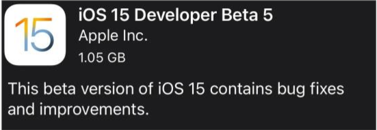渝中苹果手机维修分享如何升级到iOS15.0 beta5 